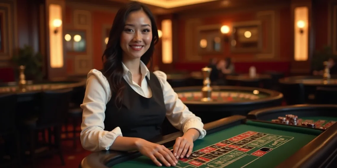 Vad betyder Croupier?